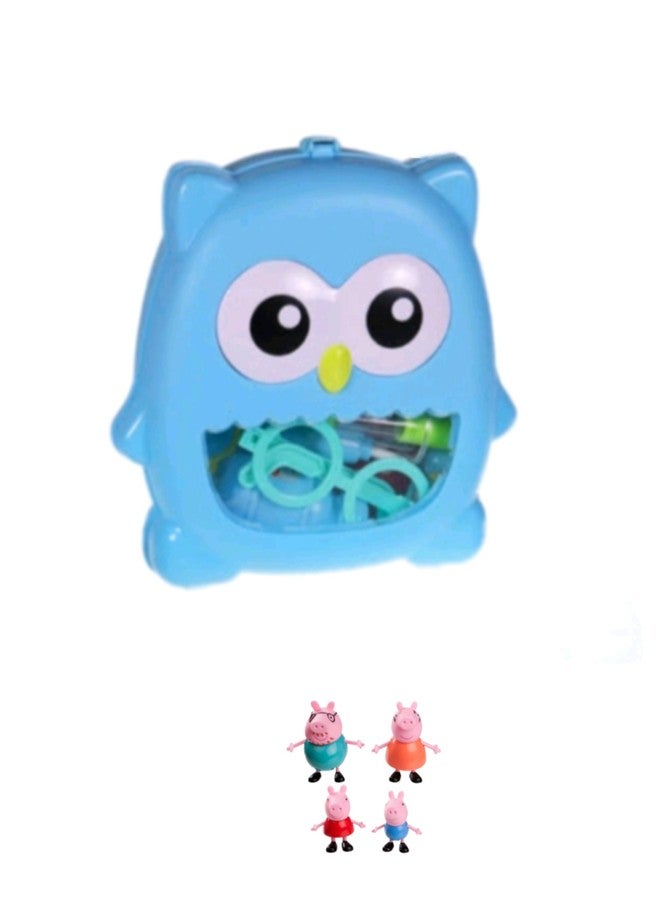 Manos Doctor owl Trolly Box and Cartoon 4 Set Combo Pack - Image 1